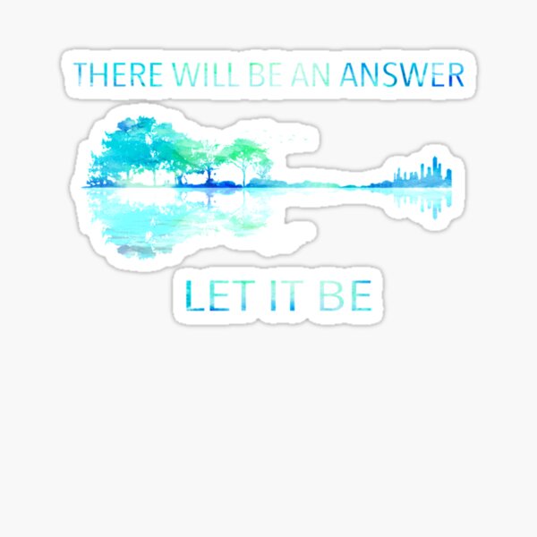 Item preview, There Will Be An Answer Let It Be Essential T-Shirt designed and sold by NicolLotje.