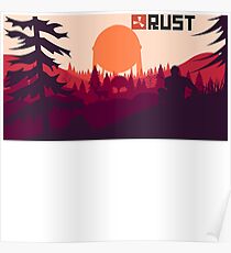 Rust background Poster