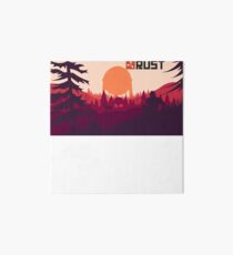 Rust background Art Board