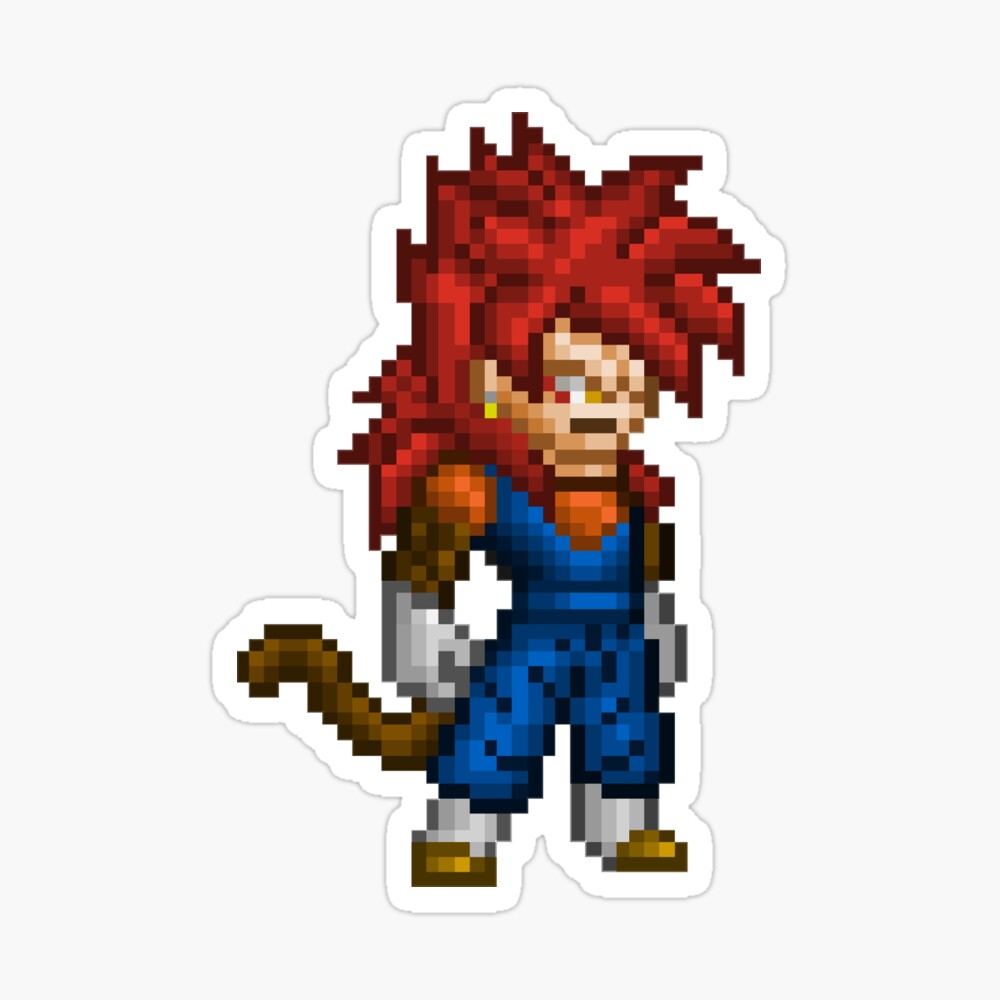 Super Saiyan 4 Limit Breaker Vegito Sticker – sevenstarperlers