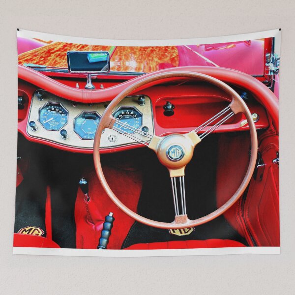 Item preview, MG TA British Sports Motor Car Interior designed and sold by AndyEvansPhotos.
