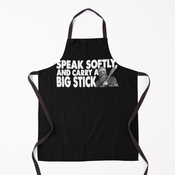 Artikelvorschau, Negan Roosevelt – Sprich sanft und trage einen großen Stock.“ Wesentliches T-Shirt entworfen und verkauft von HendrikLasch.