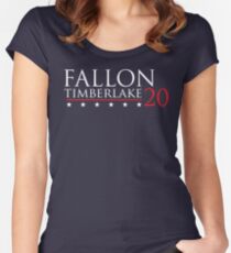Fallon for President 20 Women's Fitted Scoop T-Shirt