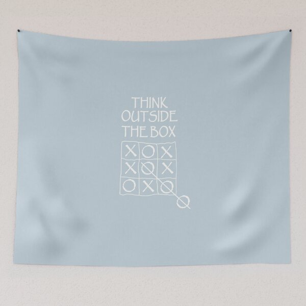Item preview, THINK. Fun, Funny, Comic, Joke, Laugh; Think outside the box. Classic T-Shirt designed and sold by NicolLotje.