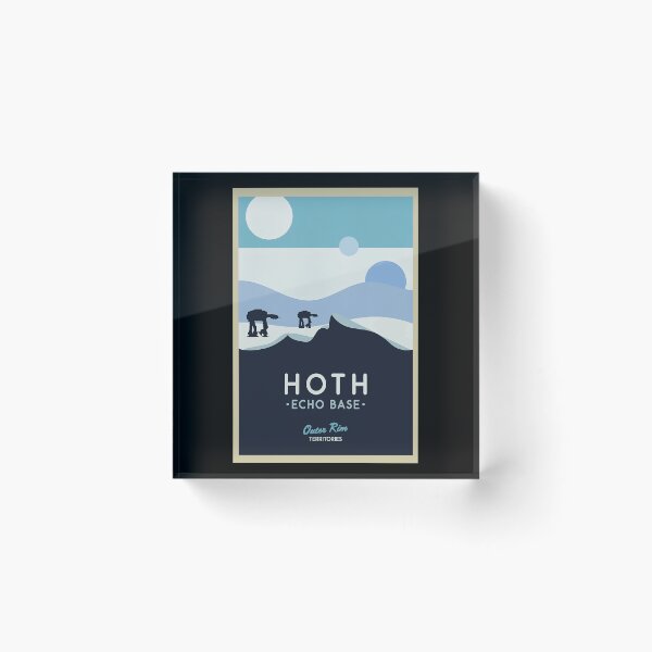 Item preview, Hoth Echo Base Outer Rim Territories Stár Wárs designed and sold by PaulaSpringArt.