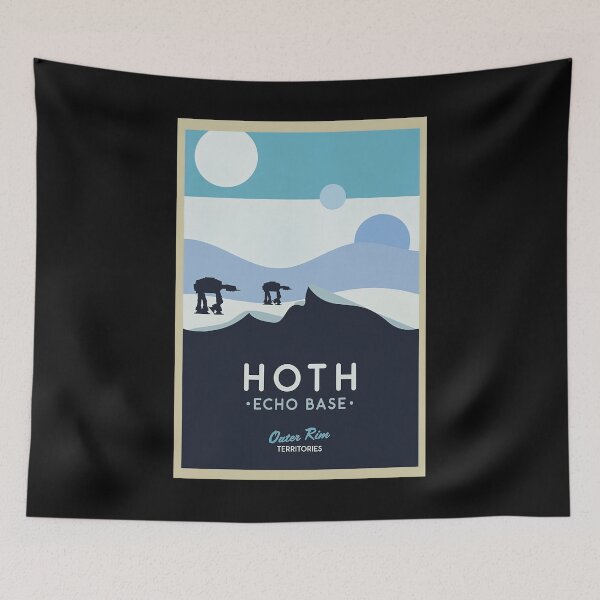Item preview, Hoth Echo Base Outer Rim Territories Stár Wárs designed and sold by PaulaSpringArt.