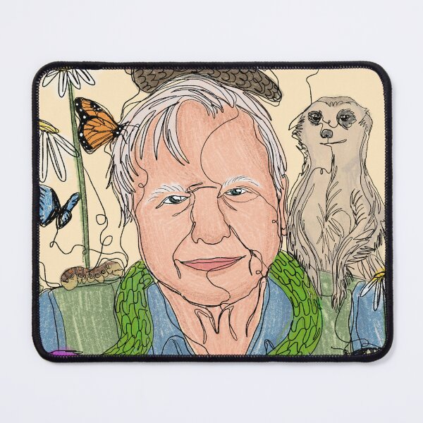 Item preview, David Attenborough and Friends designed and sold by kirstyelen.