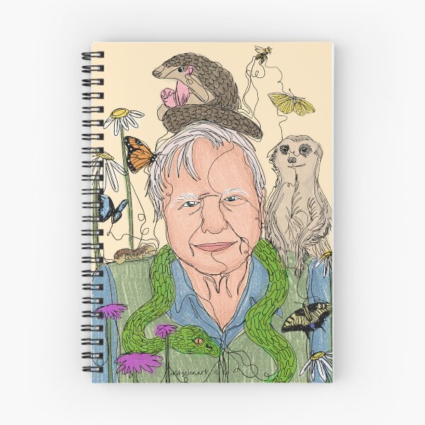 Item preview, David Attenborough and Friends designed and sold by kirstyelen.