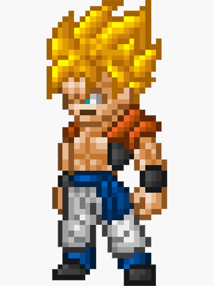 Gogeta ssj4 #2 Sticker by Lac Lac - Pixels