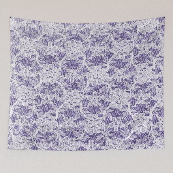 Item preview, Purple Burlap Lace Vintage designed and sold by IllustrT.