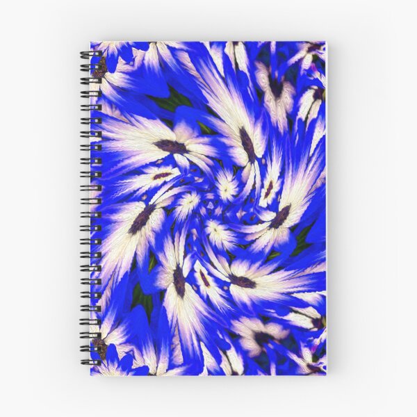 Aperçu de l'œuvre Motif Cinéraire bleu créée et vendue par Patternflower.
