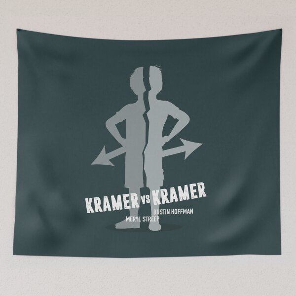 Item preview, Kramer vs Kramer - Alternative Movie Poster designed and sold by MoviePosterBoy.