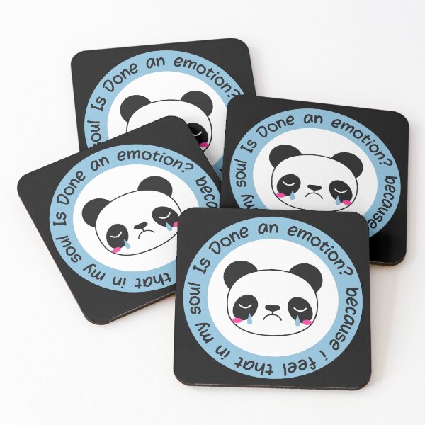 Item preview, Is done an emotion? because I feel that in my soul sad panda designed and sold by Randa Ranmania.