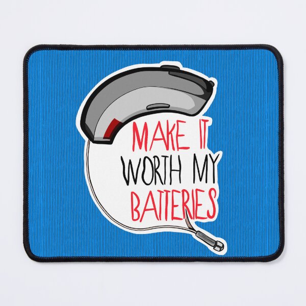 Item preview, Make it worth my batteries  designed and sold by M. Stringer.