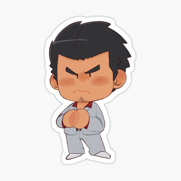 Item preview, Kiryu Sticker designed and sold by LSandom.