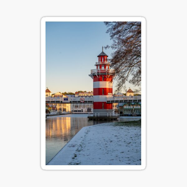 Leuchtturm in Rheinsberg Sticker
