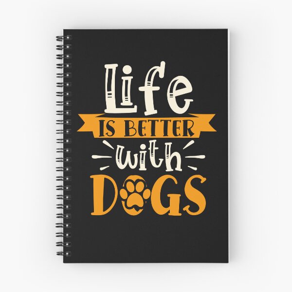 Item preview, life is better with dogs, gift with dog designed and sold by lapolonaise.