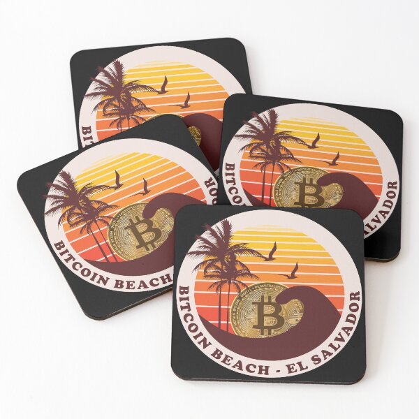 Item preview, Bitcoin Beach, El Zonte, El Salvador - Sunset designed and sold by johnta17.