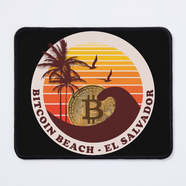 Item preview, Bitcoin Beach, El Zonte, El Salvador - Sunset designed and sold by johnta17.