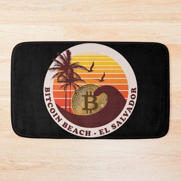 Item preview, Bitcoin Beach, El Zonte, El Salvador - Sunset designed and sold by johnta17.