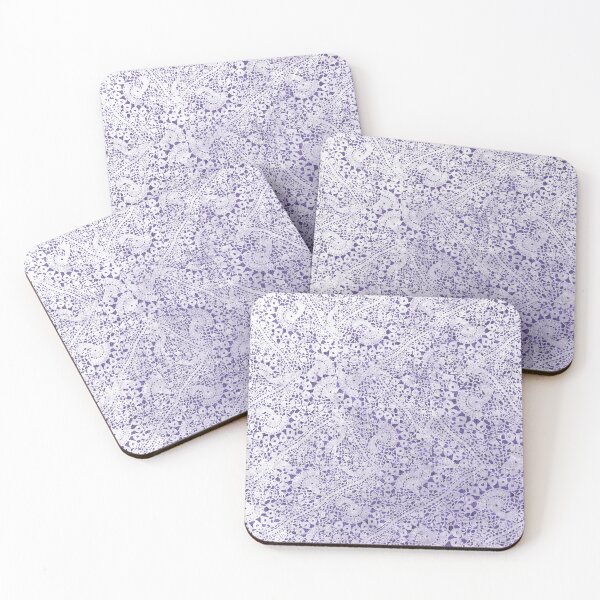 Item preview, Burlap Lace Purple Pattern designed and sold by IllustrT.