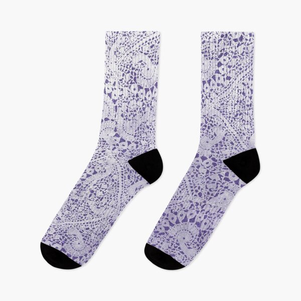 Item preview, Burlap Lace Purple Pattern designed and sold by IllustrT.