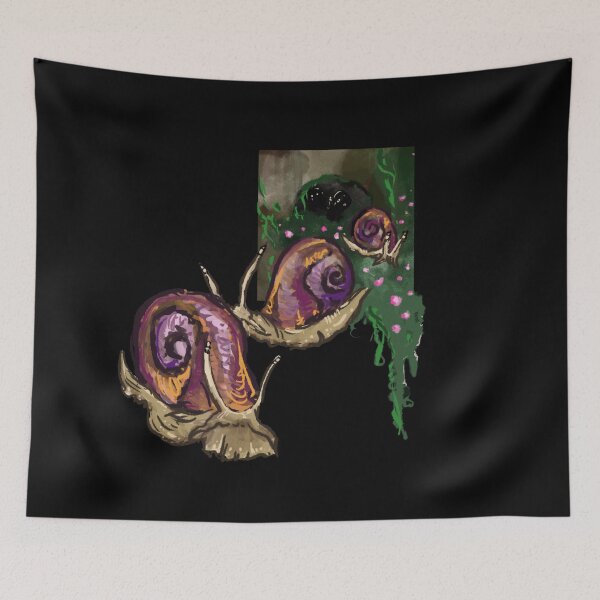 Item preview, Snail Parade dark version designed and sold by TheDoodlemancer.