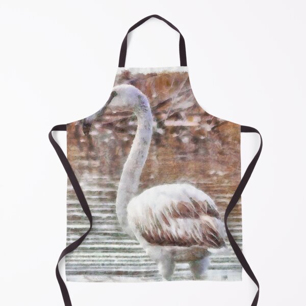 Item preview, Exotic Flamingo Watercolor Nature Painting designed and sold by taiche.