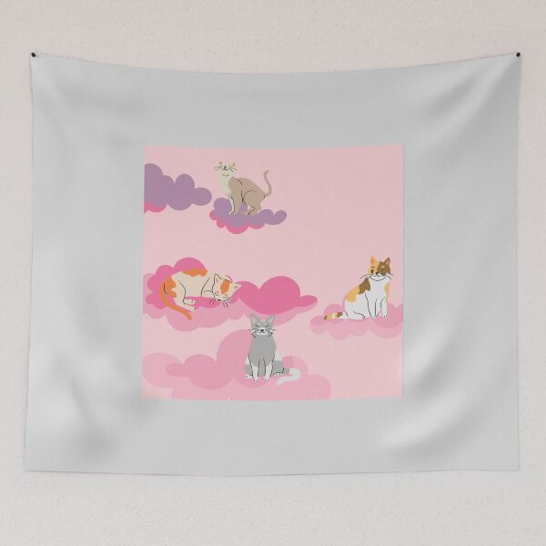Item preview, Cats on clouds designed and sold by Mad-Boy.