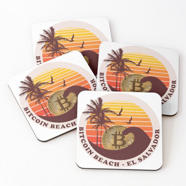Item preview, Bitcoin Beach, El Zonte, El Salvador - Sunset designed and sold by johnta17.