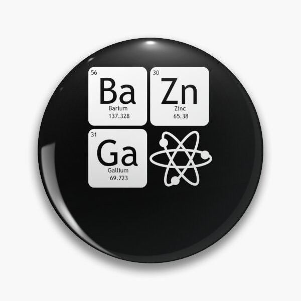 Item preview, BaZinGa and Atom Classic T-Shirt designed and sold by AlexanderMisc.