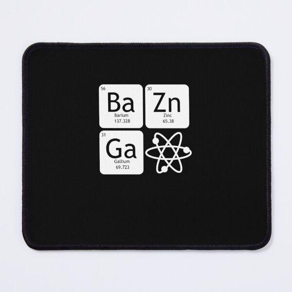 Item preview, BaZinGa and Atom Classic T-Shirt designed and sold by AlexanderMisc.