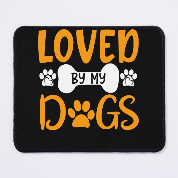 Item preview, loved by my dogs, gift with dog designed and sold by lapolonaise.