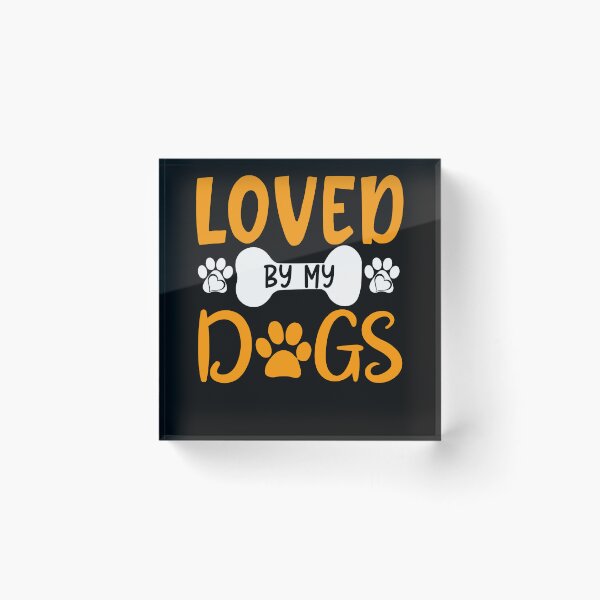 Item preview, loved by my dogs, gift with dog designed and sold by lapolonaise.