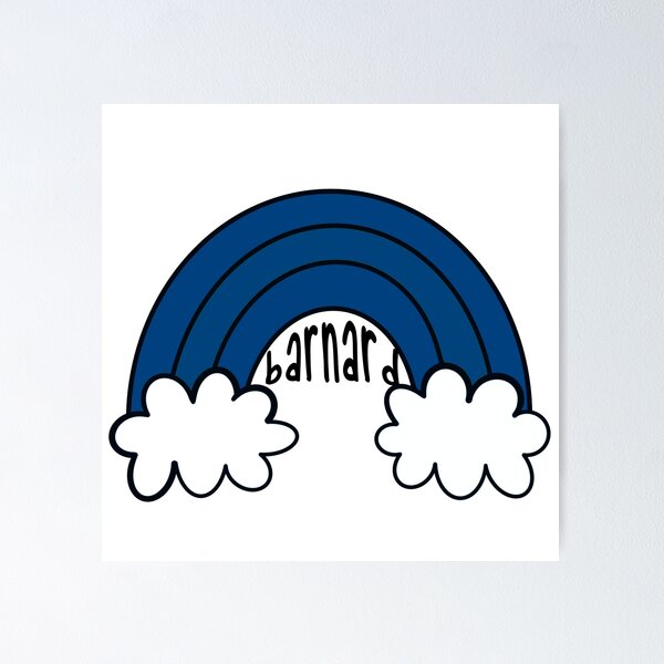 Item preview, Barnard Blue Rainbow designed and sold by jessicaleah15.