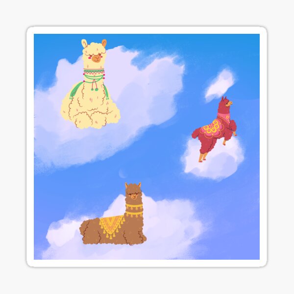 Item preview, Meditate with alpacas designed and sold by Mad-Boy.