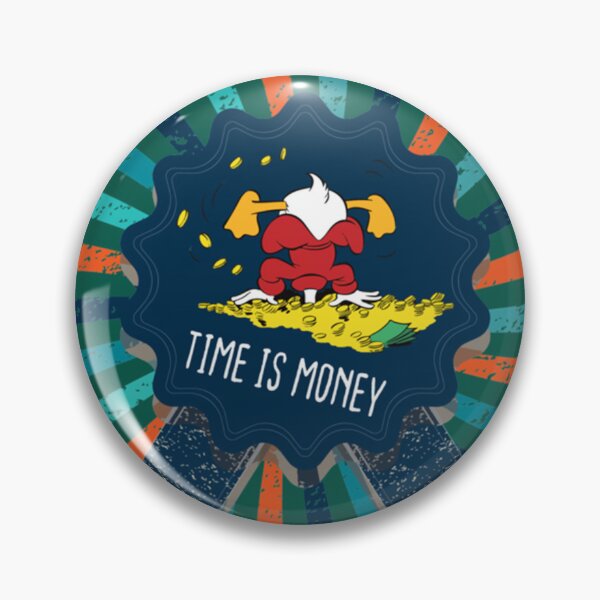 Item preview, Scrooge McDuck Le temps, c_est de l_argent  classique designed and sold by TheJuneBorde.