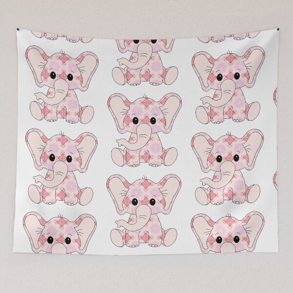 Item preview, sweet little elephant (abstract pattern edition) designed and sold by ShipsinParadise.
