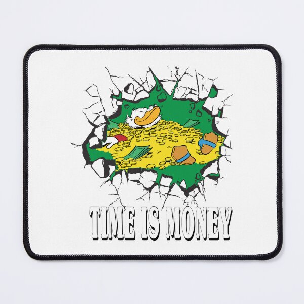 Item preview, Scrooge McDuck Le temps, c_est de l_argent  essentiel designed and sold by TheJuneBorde.