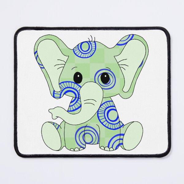 Item preview, sweet little elephant (abstract pattern edition) designed and sold by ShipsinParadise.