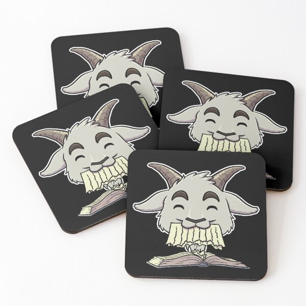 Item preview, Goat eating a book designed and sold by jonmlam.