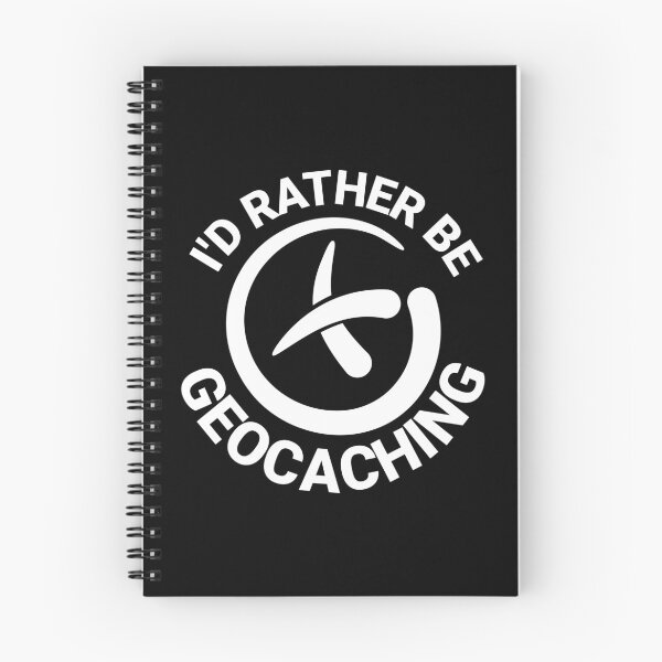 Item preview, I'd rather be Geocaching design in white. designed and sold by SwnCreations.