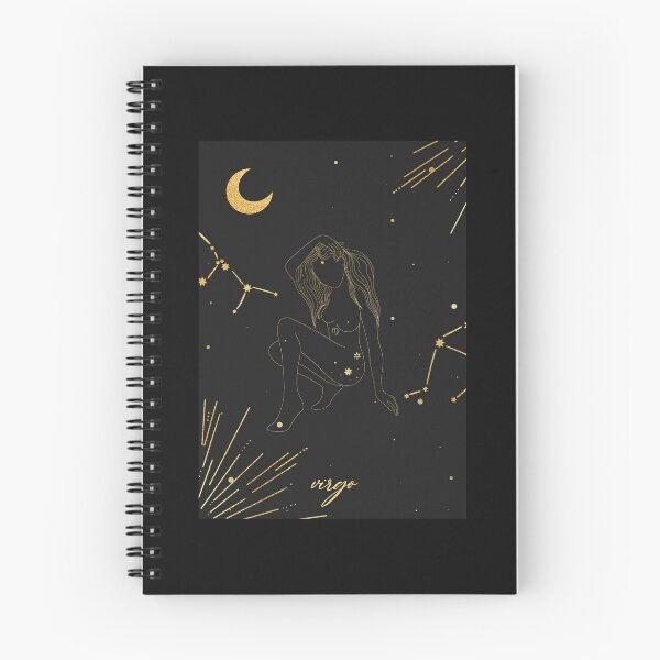 Item preview, Virgo Golden and Black Cosmic Goddess designed and sold by The   Mystic.