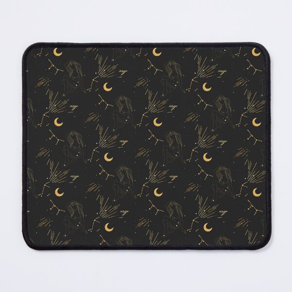 Item preview, Virgo Golden and Black Cosmic Goddess designed and sold by The Mystic.