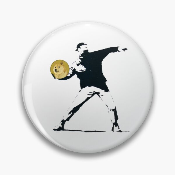 Item preview, BANKSY DOGECOIN DOGE VERSION designed and sold by Crypto Pirates.
