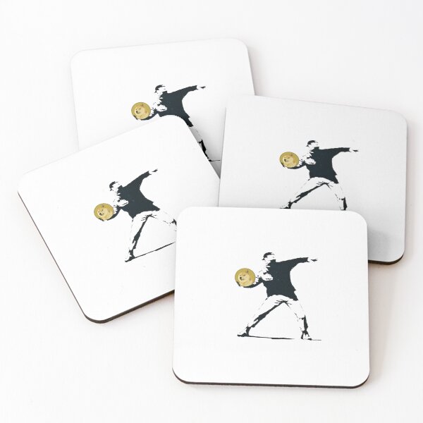 Item preview, BANKSY DOGECOIN DOGE VERSION designed and sold by Crypto Pirates.