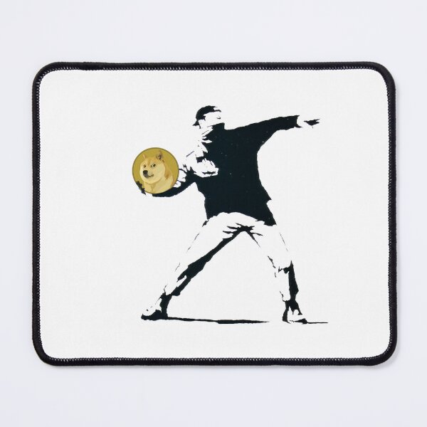Item preview, BANKSY DOGECOIN DOGE VERSION designed and sold by Crypto Pirates.