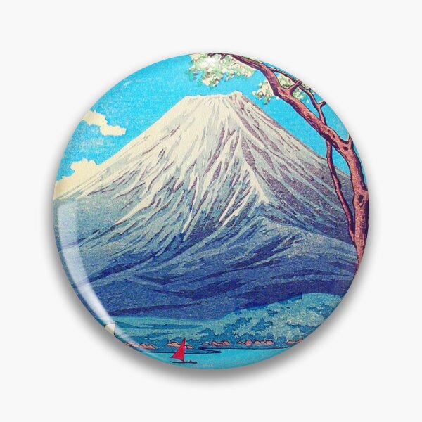 Item preview, Mount Fuji from Lake Yamanaka print by Hiroaki Takahashi (1871–1945) designed and sold by papajimmy.