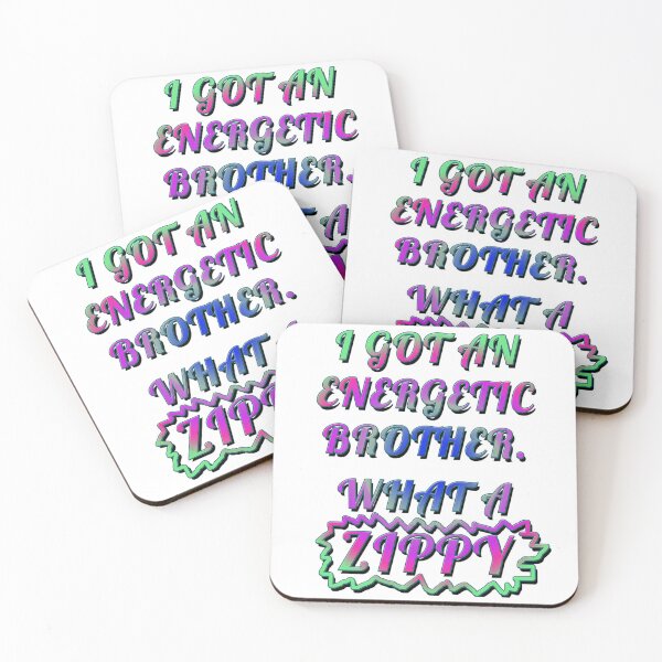 Item preview, I GOT AN ENERGETIC BROTHER, ZIPPY designed and sold by ILA-DODO.