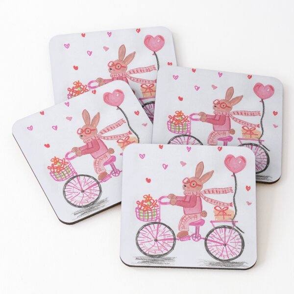 Item preview, Bunny on a bike  designed and sold by Charlotsart .
